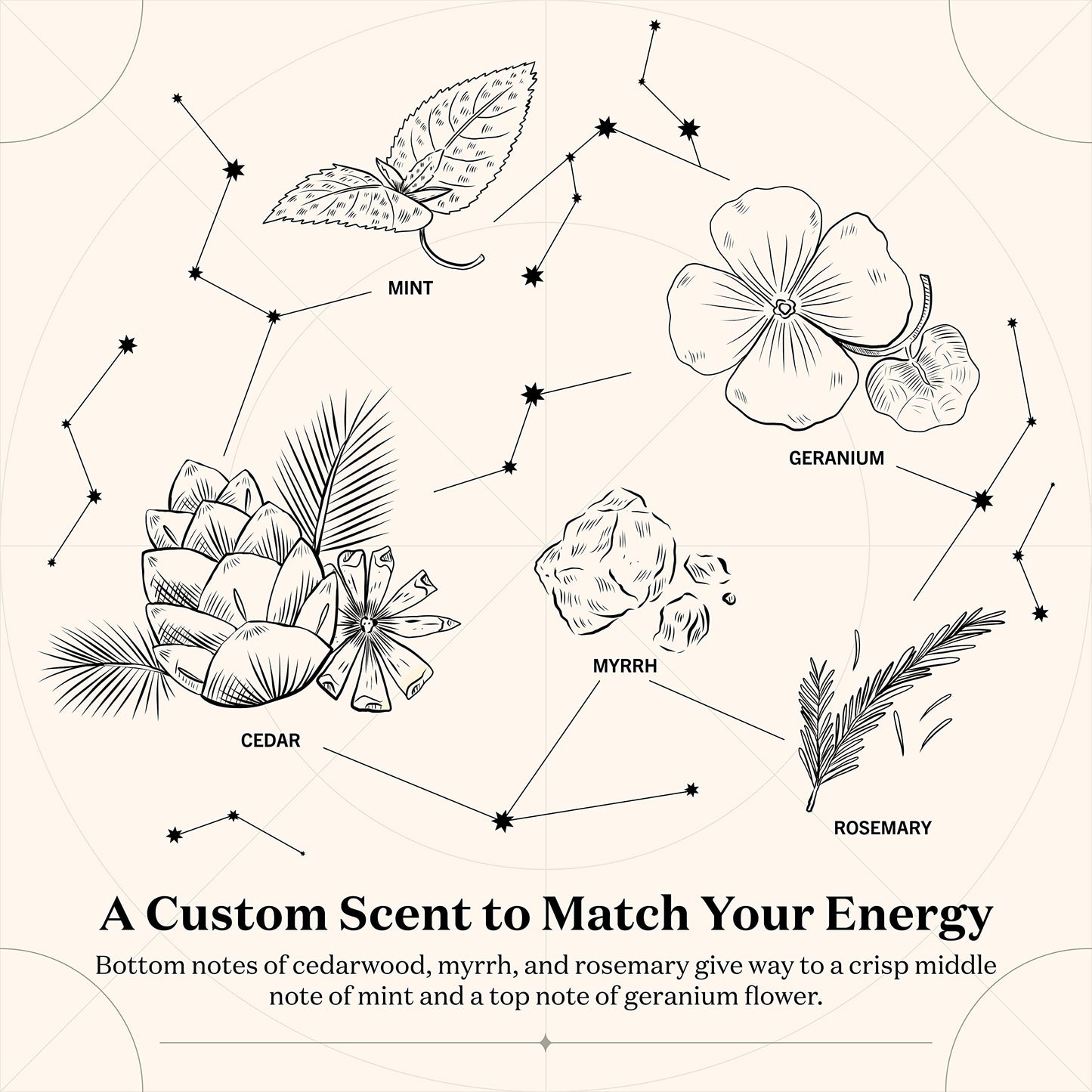 Birthdate Candles, April 11 - Aries Zodiac Scented Candles Birthday Gift - Mint, Geranium & Cedarwood Scent - All-Natural Soy & Coconut Wax, 60-80 Hour Burn Time - Made in USA