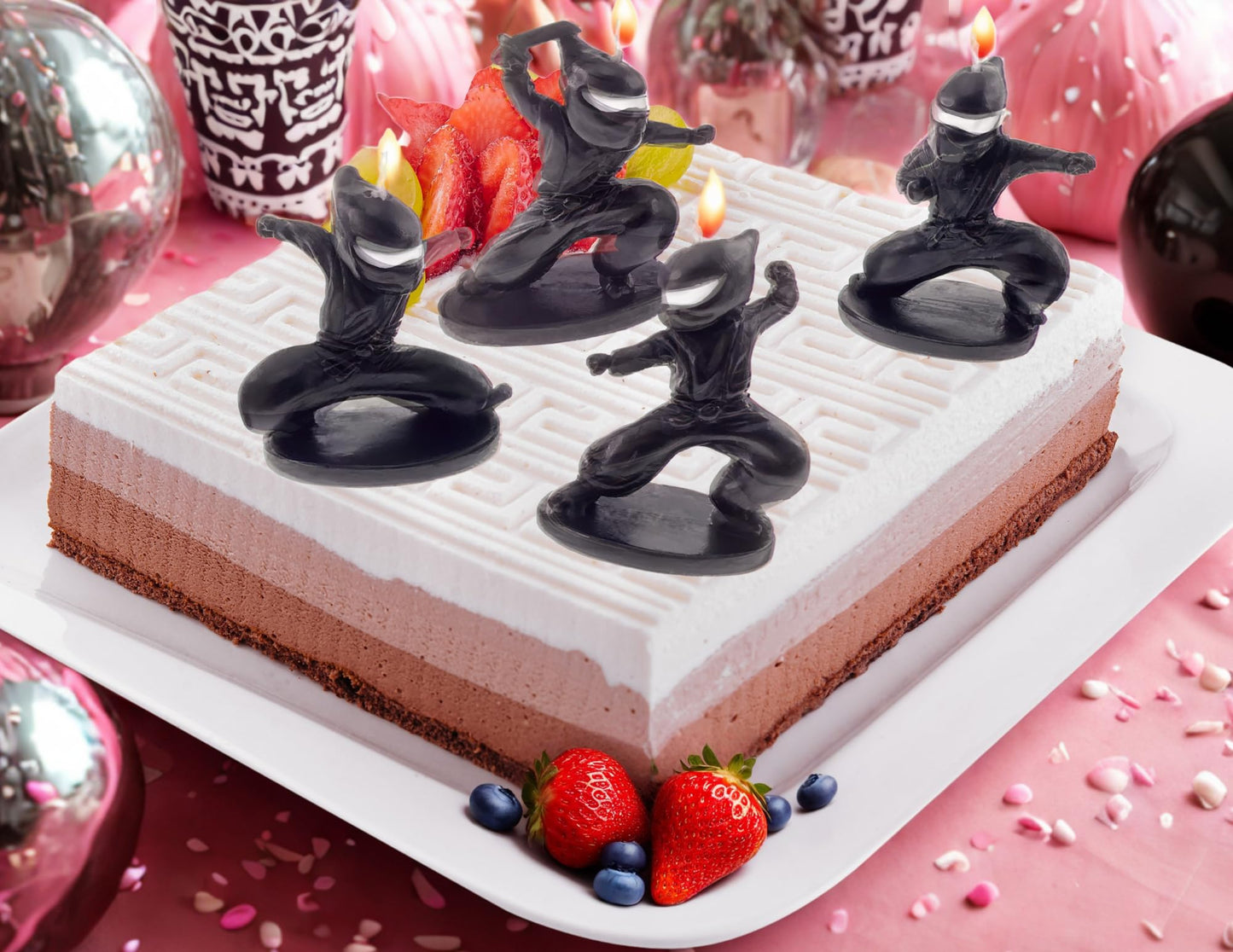 Streamline Ninja Cake Candles