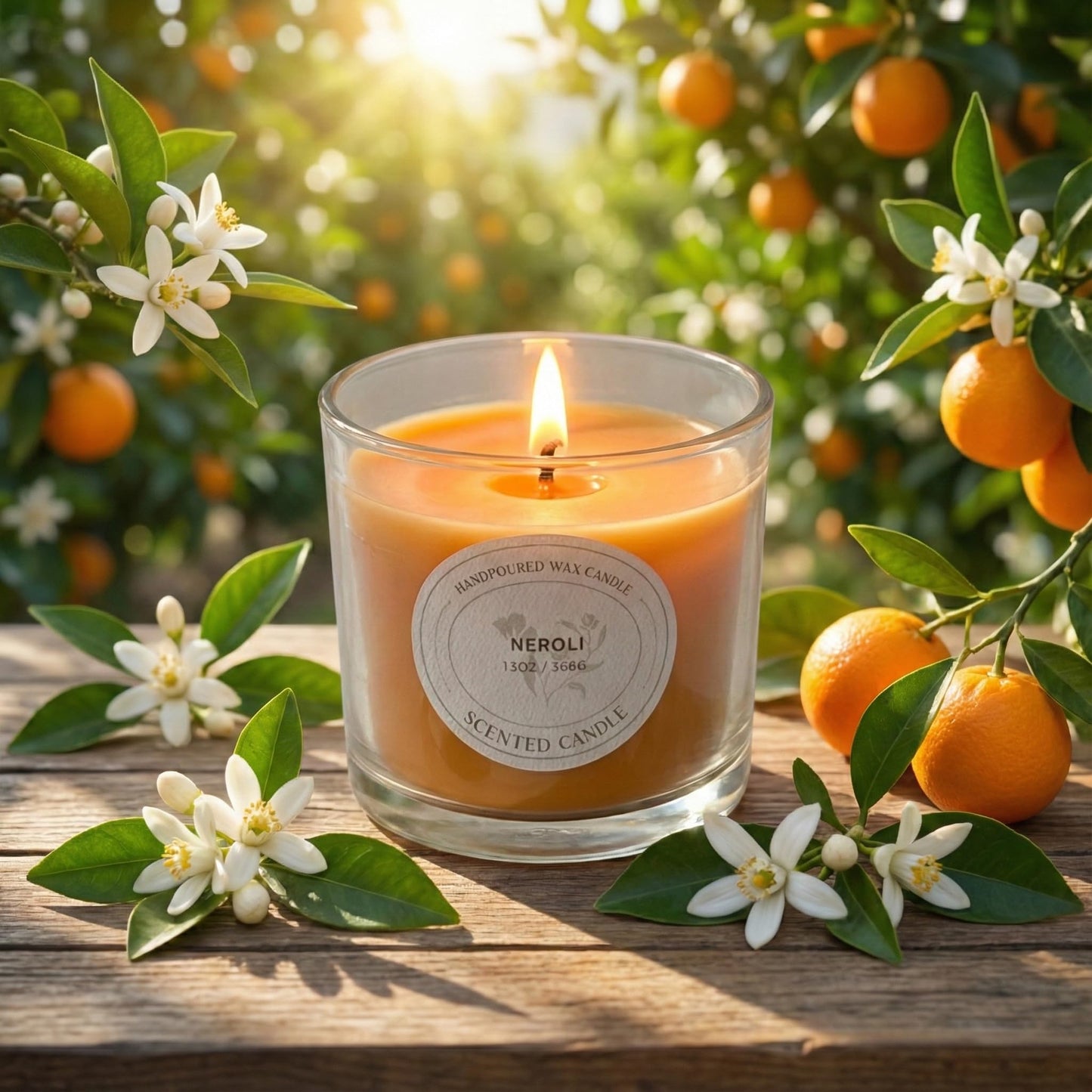 Signature Scented Candle 13oz with Lid – CW Studio Color Sprayed Glass Jar, Clean Burn Soy & Paraffin Wax, Smokeless Long Burn, Home Decor & Gift Giving
