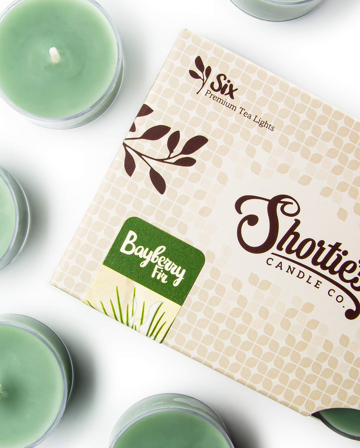 Pine Premium Tealight Candles Variety 3 Pack (18 Highly Scented Tea Lights) - Bayberry Fir, Christmas Tree, Mistletoe Moments - Made with Natural Fragrance Oils - Collection