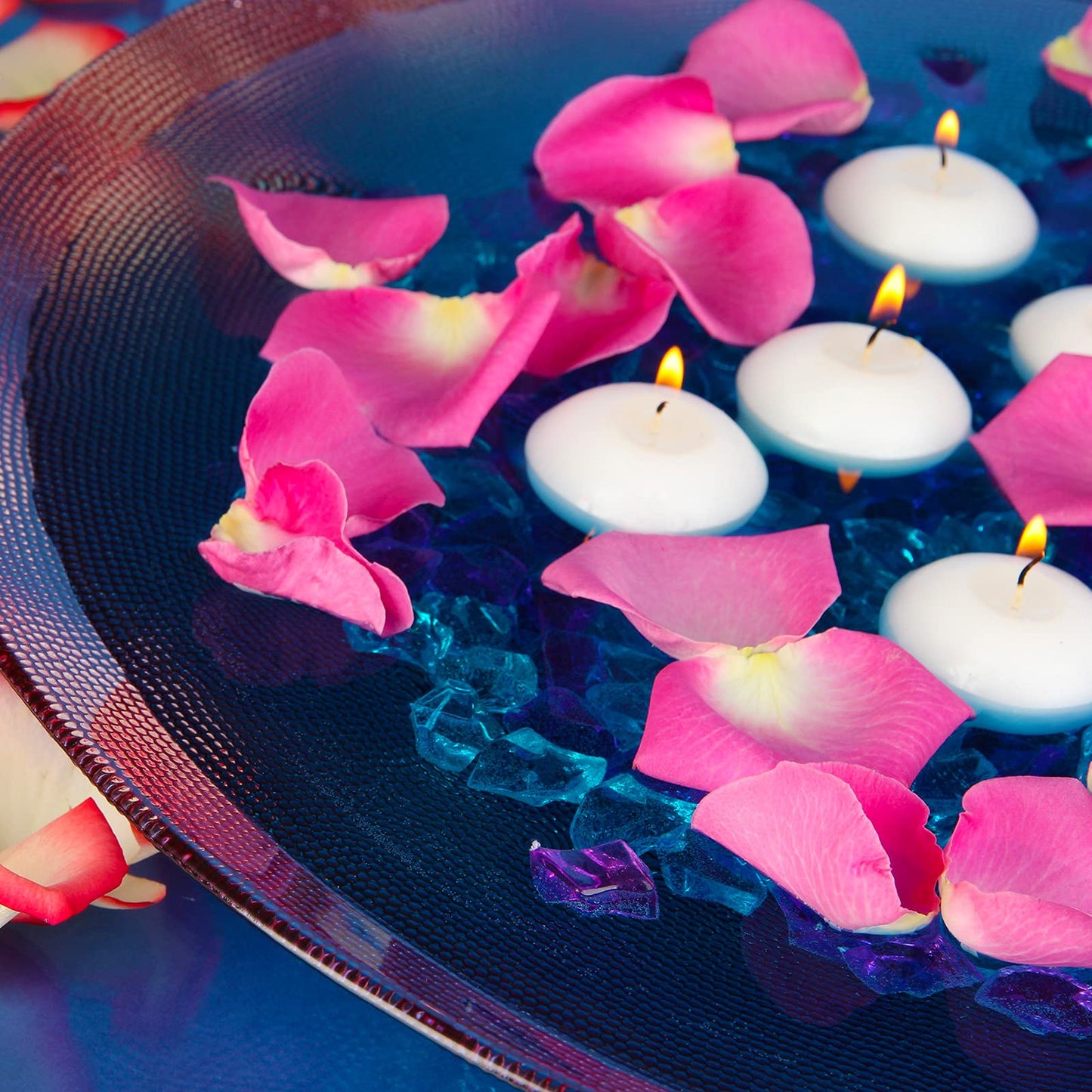 Nuanchu 20 Pcs White Floating Candles Centerpieces for Wedding Small Unscented Floating Candles Decoration for Valentine's Day Party Wedding Anniversary Holiday Party Gifts Home Pool Decor