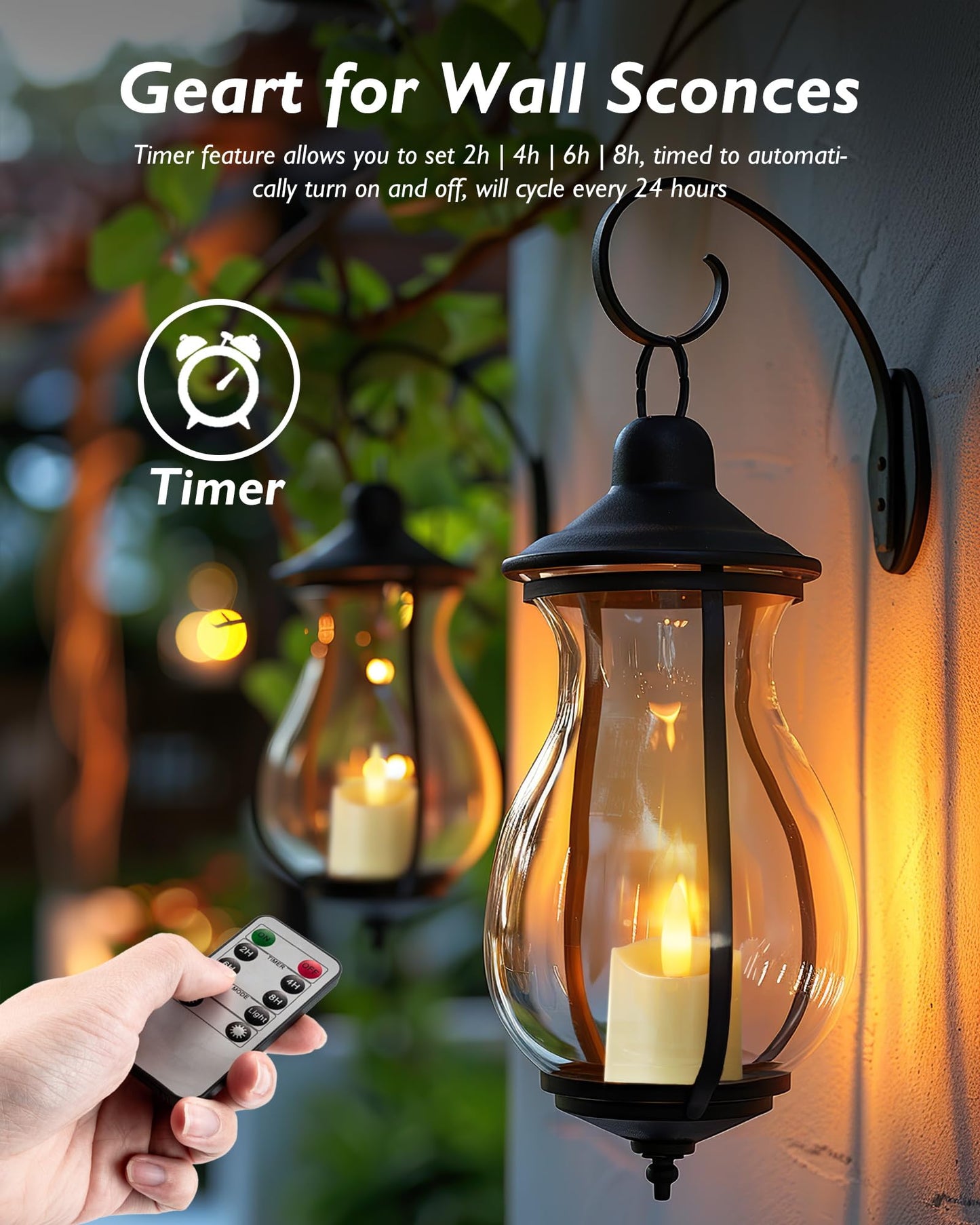 Homemory 12Pack 400+ Hour Remote Control Candles, 2/4/6/8H Timer LED Votive Candles, Battery Operated Tea Lights in Warm White for Outdoor, Table, Wedding, Christmas (Ivory, Batteries Included)