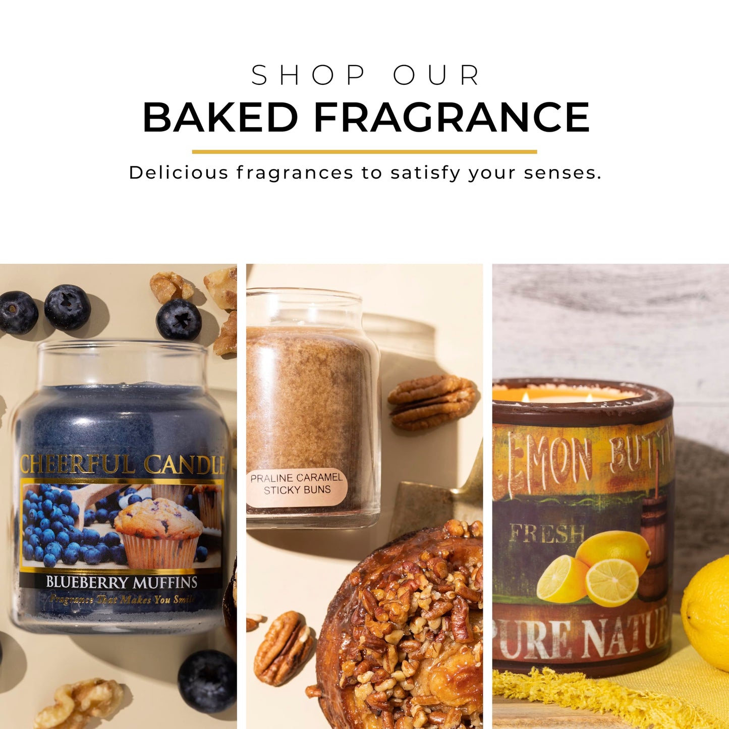 A Cheerful Giver - Almond Butter Pound Cake - 34oz Papa Scented Candle Jar with Lid - Keepers of the Light - 155 Hours of Burn Time, Gift for Women, Brown