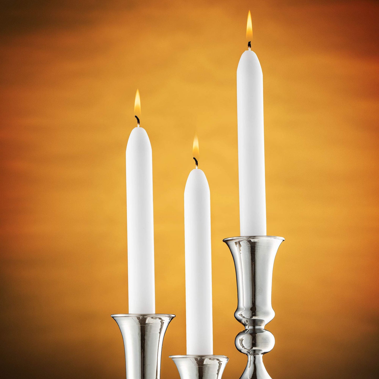 SPAAS Unscented White Candle Sticks - 14 Pack Dripless Tapered 9" Tall Candles - 8 Hour Burning Premium Candlesticks for Home Decoration, Wedding, Holiday and Parties