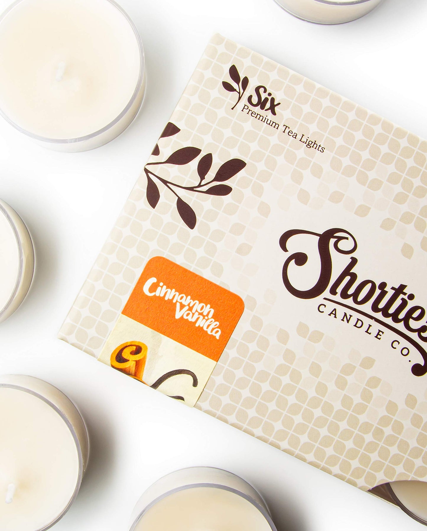 Vanilla Premium Tealight Candles Variety 3 Pack (18 Highly Scented Tea Lights) - Vanilla Bean, Cinnamon Vanilla, Vanilla Maple - Made with Natural Fragrance Oils - Collection