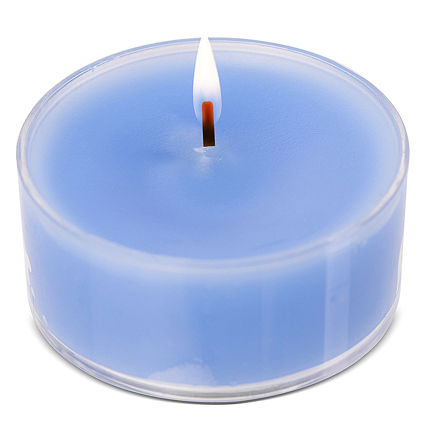 HYOOLA Scented Tealight Candles - Clear Cup - Wellness Tealight Candles Scented - 6 Hour Burn Time - 15 Pack - European Made