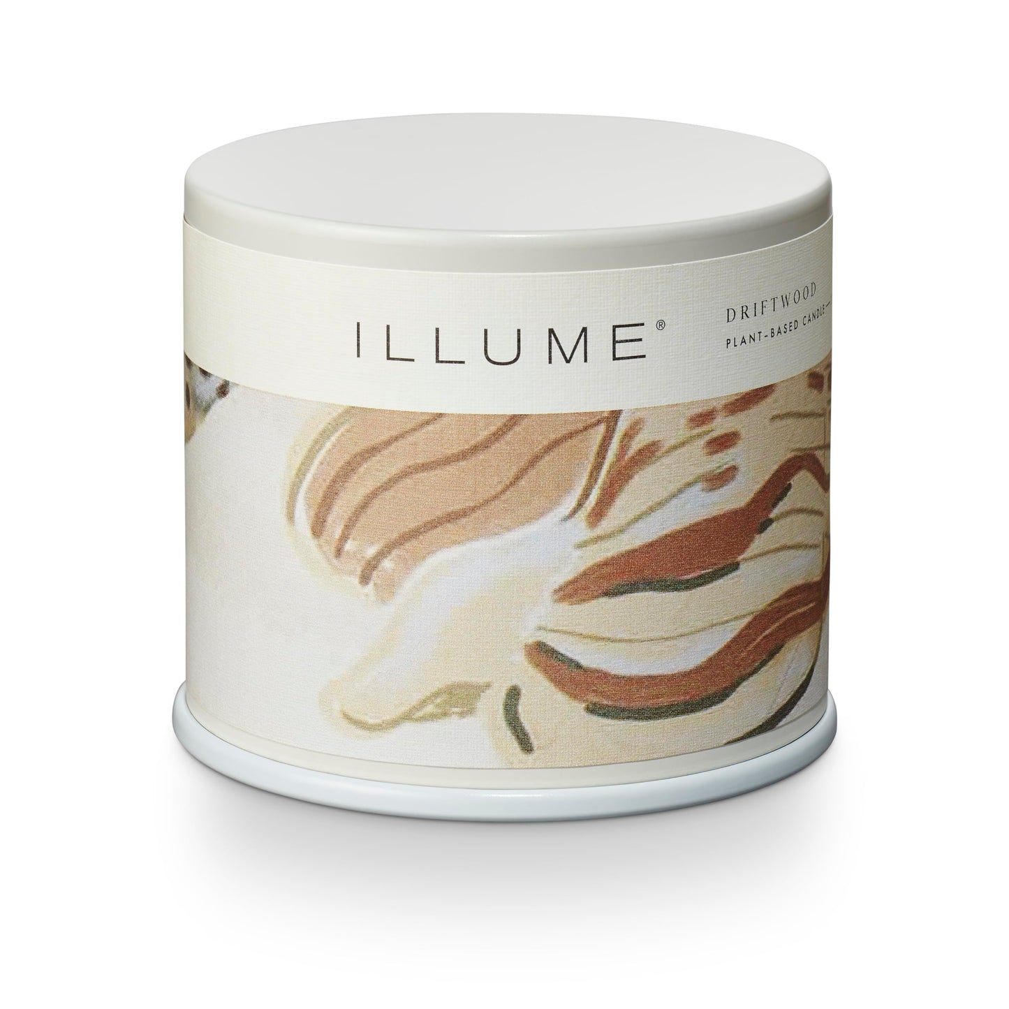 Illume Beautifully Done Driftwood Vanity Tin Candle