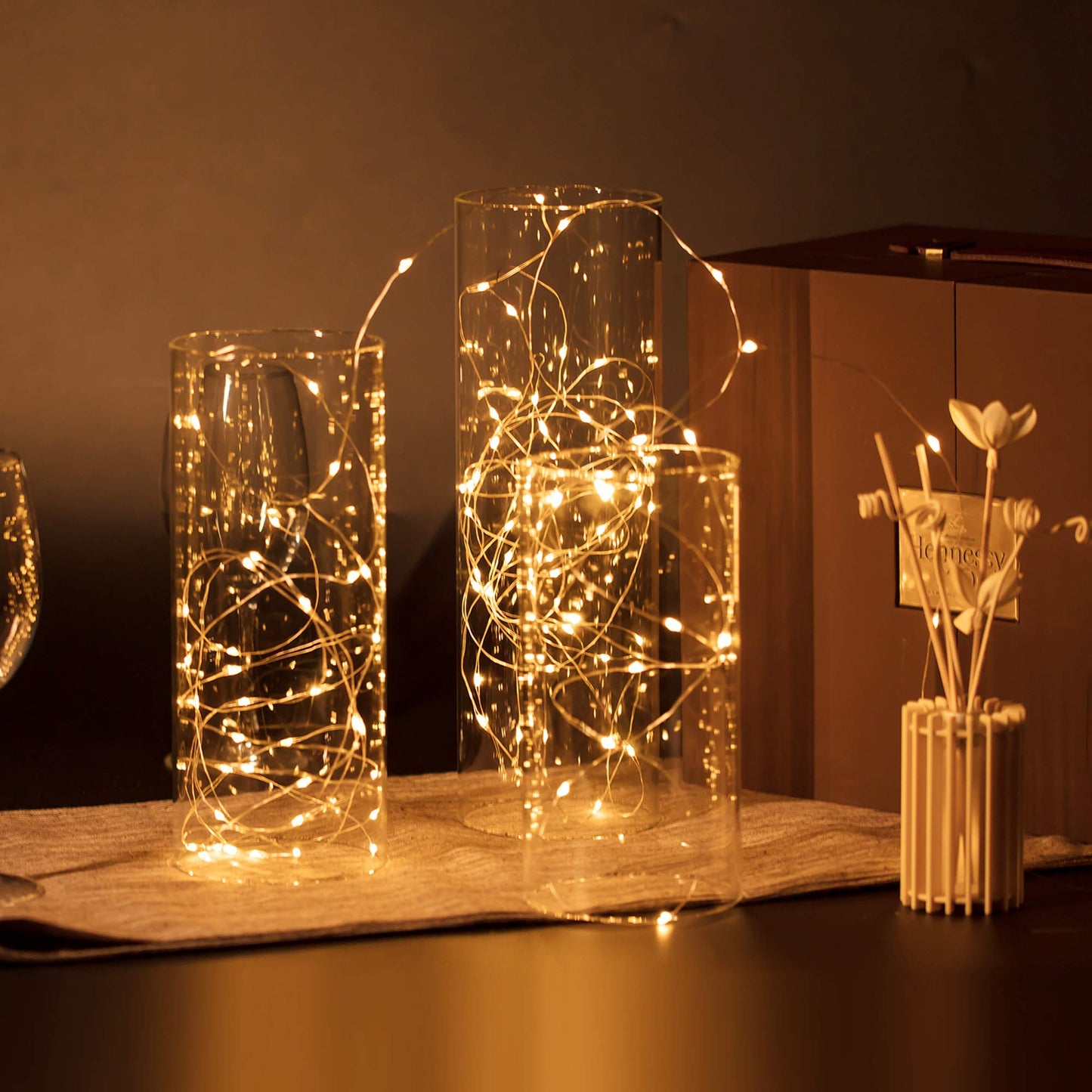 WGVI Hurricane Candle Holder Sleeve, Wide 3", Height 14", Clear Glass Cylinder Candleholder, Chimney Tube, Open Ended Candle Shade, 12 Pieces Bulk