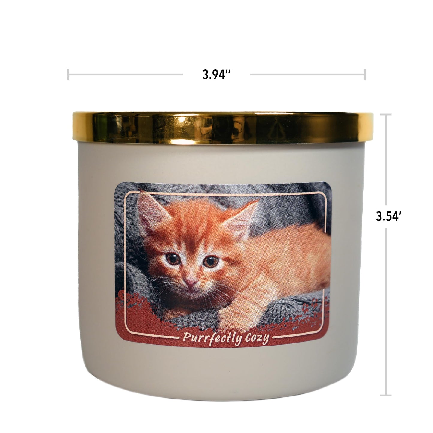 Colonial Candle Purrfectly Cozy Scented Jar Candle, 14 oz - Warm & Comforting Fragrance, Long-Lasting Burn, Made in The USA