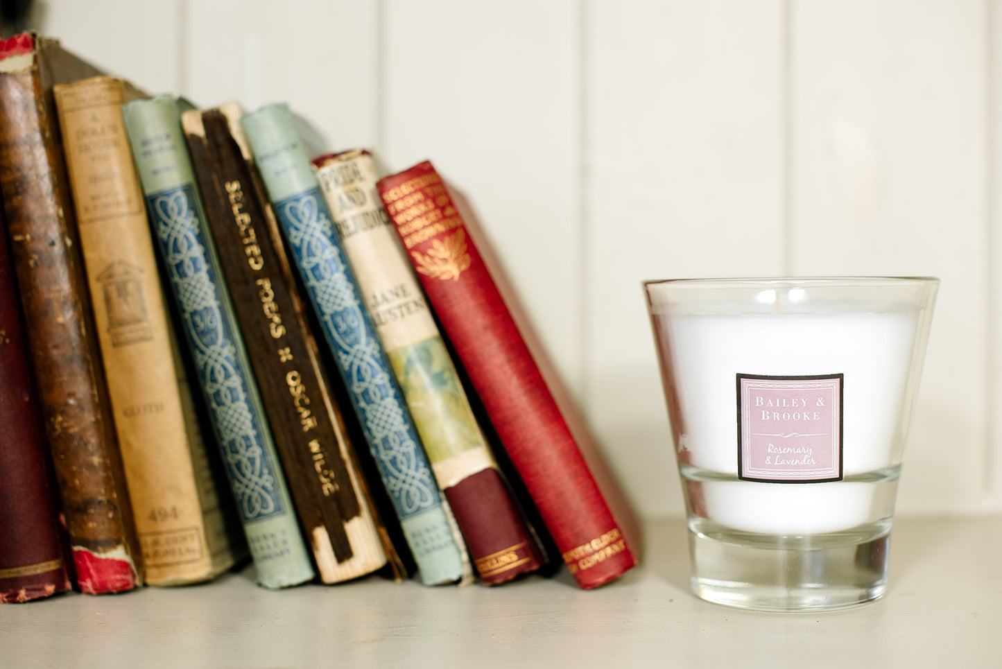 Bailey & Brooke Rose Blossom Filled Tumbler Glass Candle
