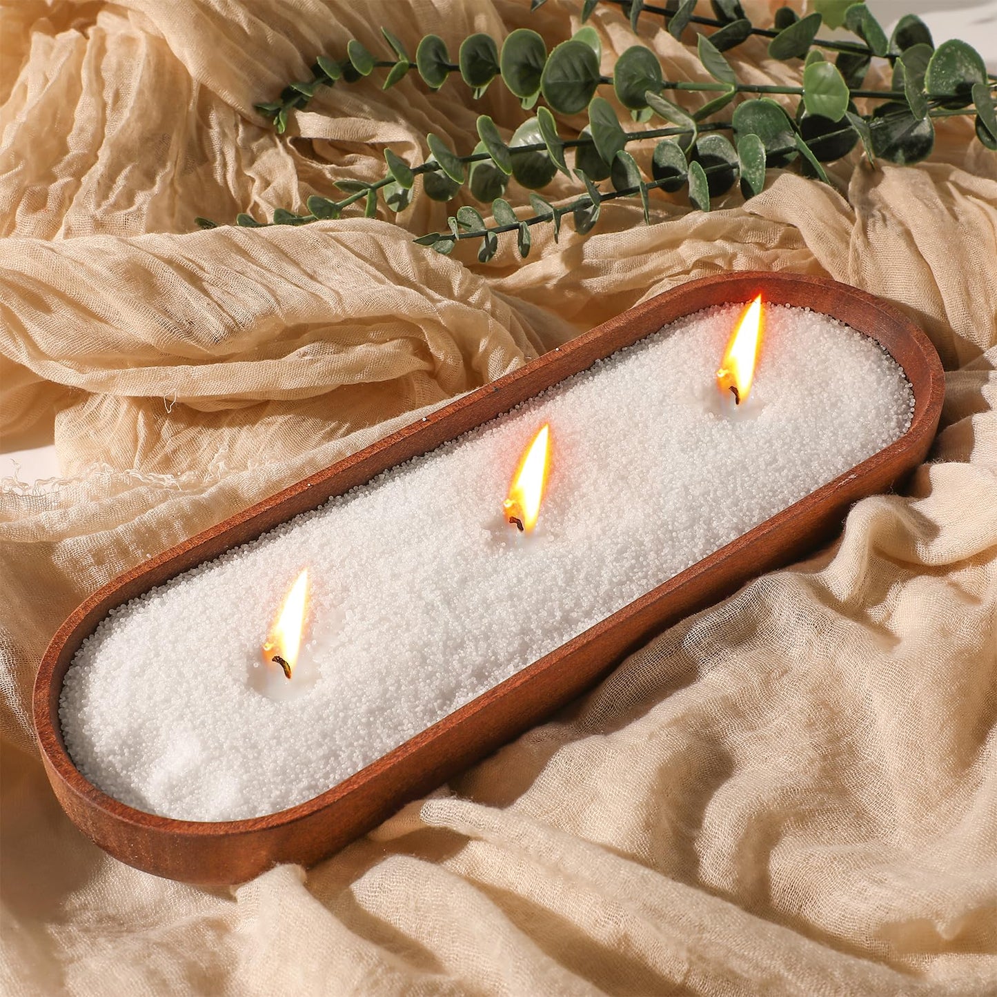 MTLEE Pearled Candle 4.4 Lb/70oz Graduation Gifts 2026 Lavender Scented Sand Candle Kit Include 100 Wicks, Bow Gift Box, Spoon Reusable Pearled Wax for DIY Kit Birthday Gift Housewarming Home Decor
