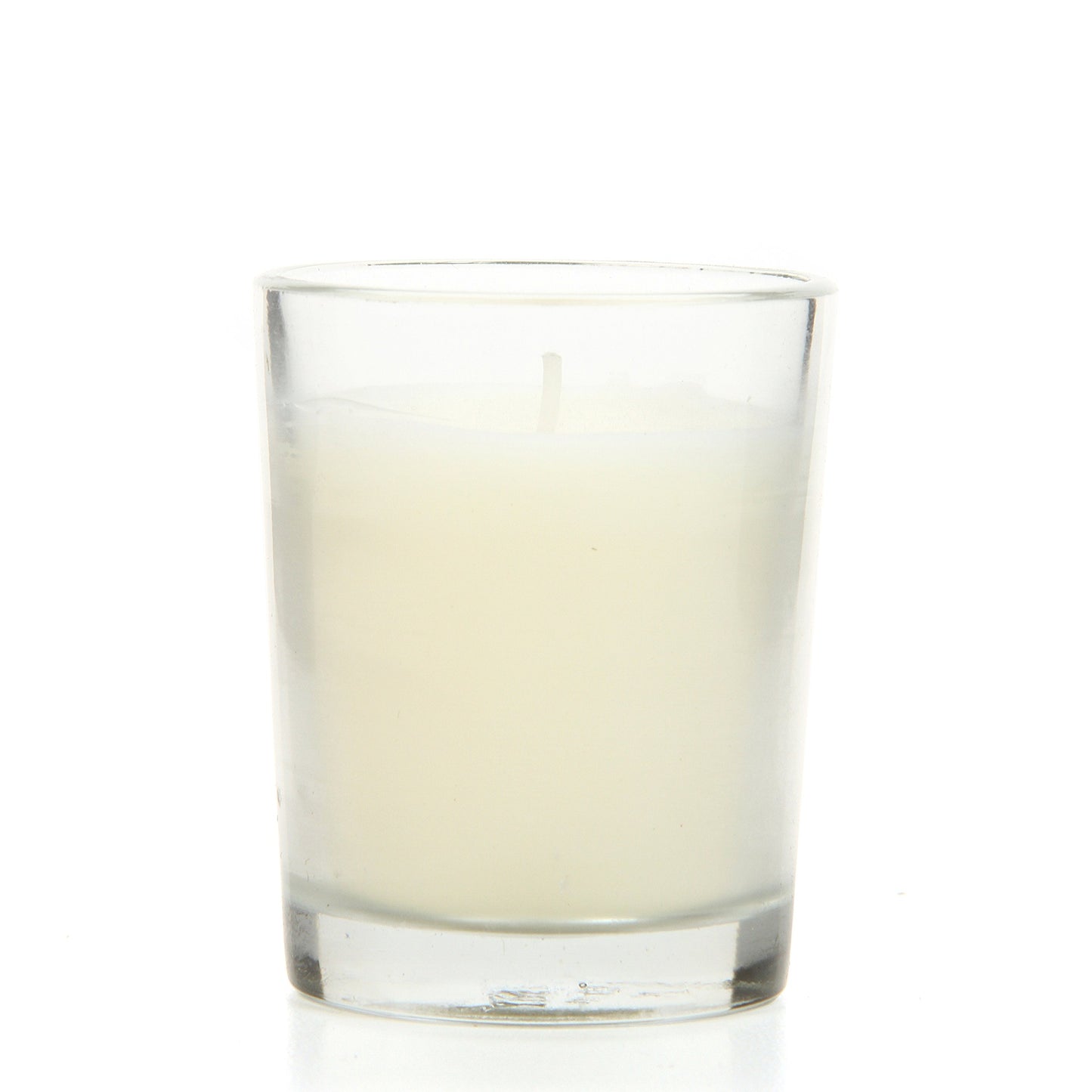 Hosley's Set of 24 Ivory Unscented Glass Filled Votive Candles, Hand Poured Wax Candle Ideal Gifts for Aromatherapy Spa Weddings Birthdays Holidays Party