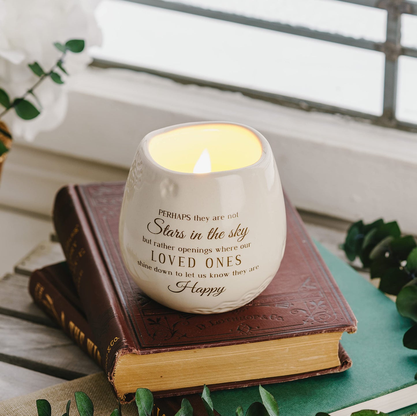 Pavilion Gift Company - Stars in The Sky - 8 oz -100% Soy Wax Candle Scent: Tranquility