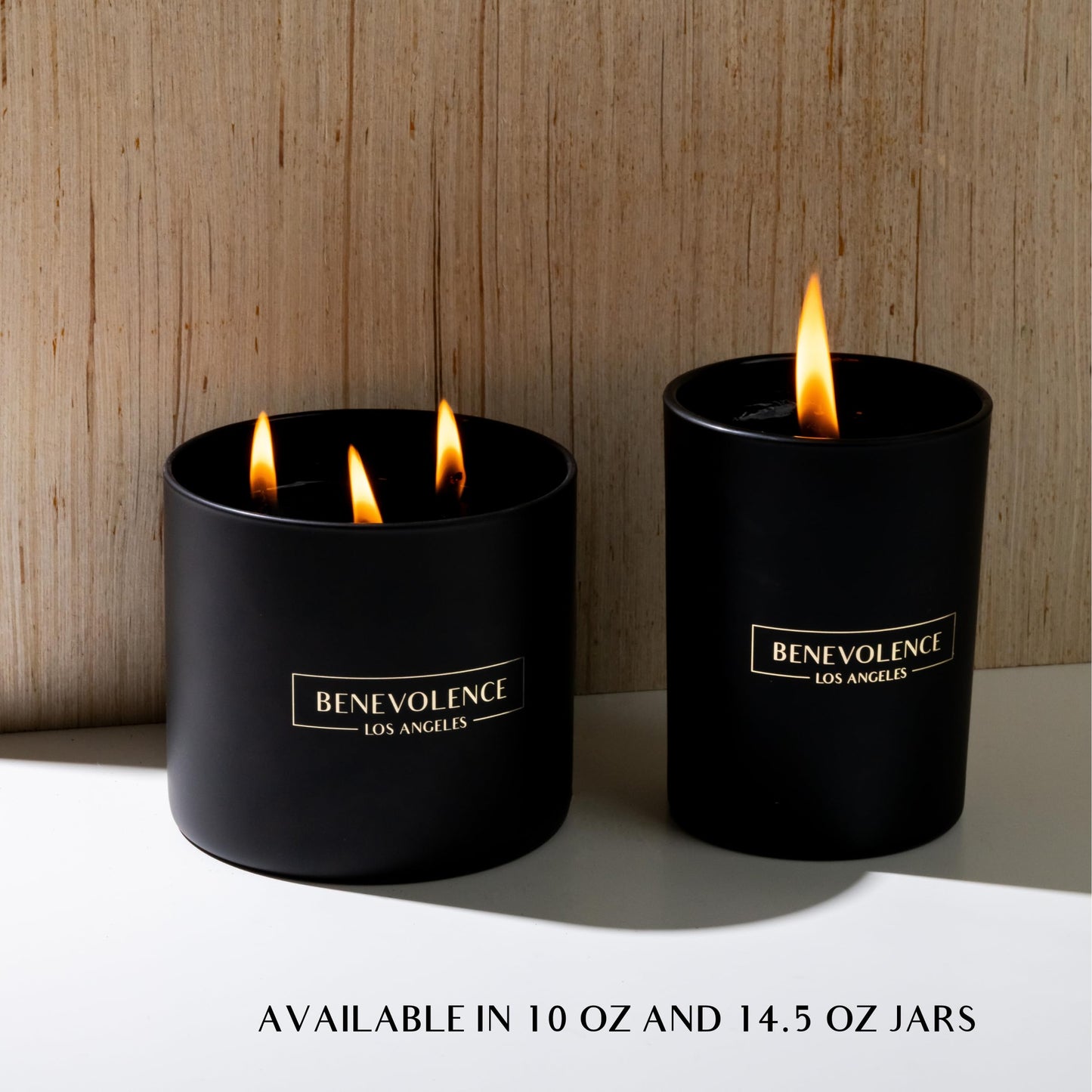 Benevolence LA 3 Wick Candle, Black Berries (Baies) Large Christmas Scented Candles | Soy Holiday Candle for Women and Men | Home Fragrance | Aromatherapy | Bathroom Freshener 14.5 Oz, 45 Hour Burn