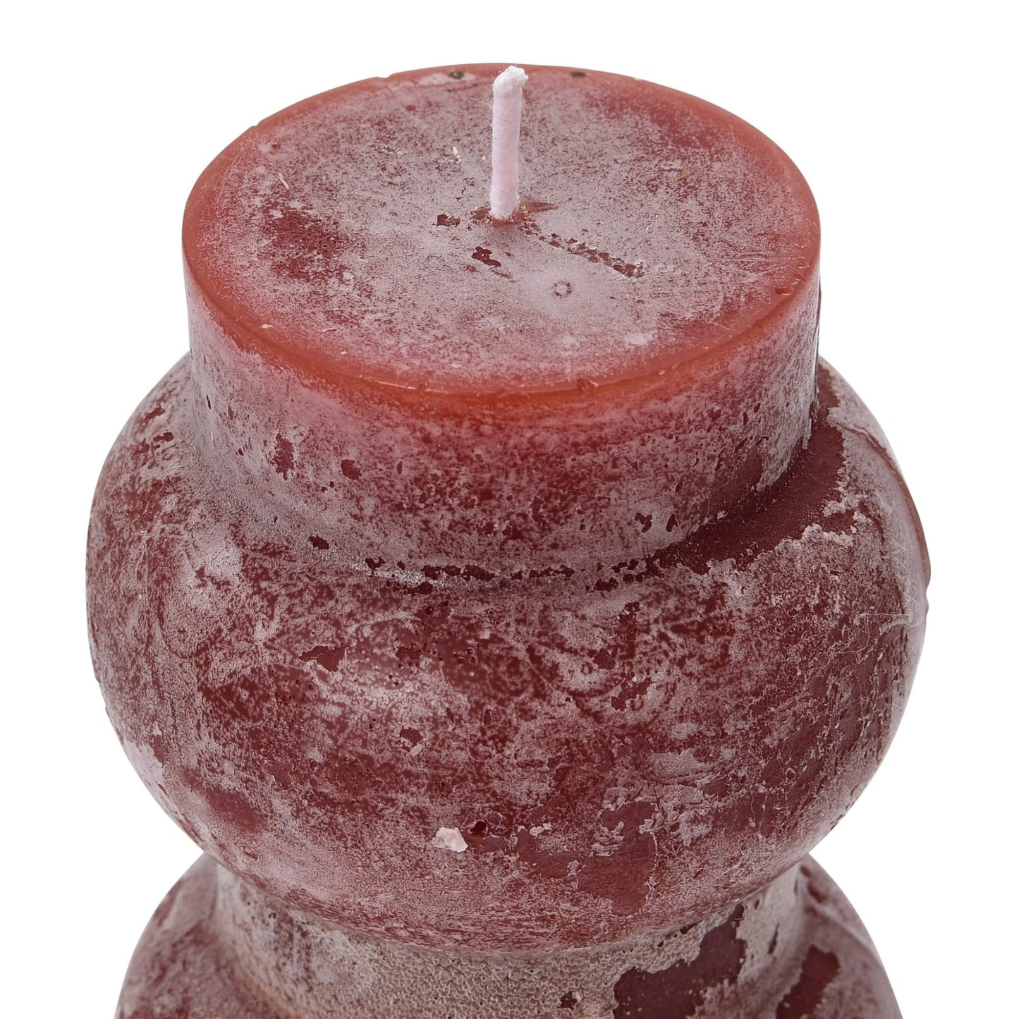 Creative Co-Op Unscented Totem Pillar, Cabernet Candles, 3" L x 3" W x 9" H, Purple