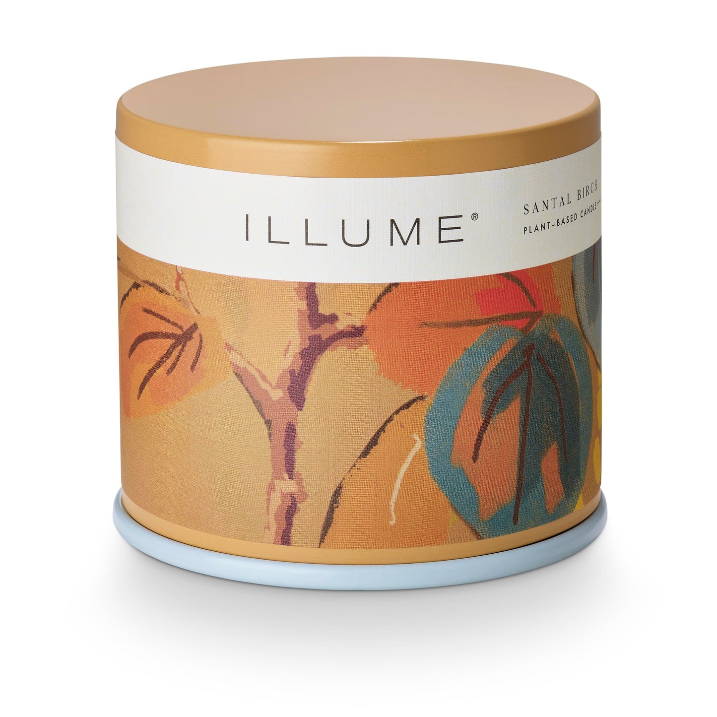 Illume Beautifully Done Santal Birch Vanity Tin Scented Candle