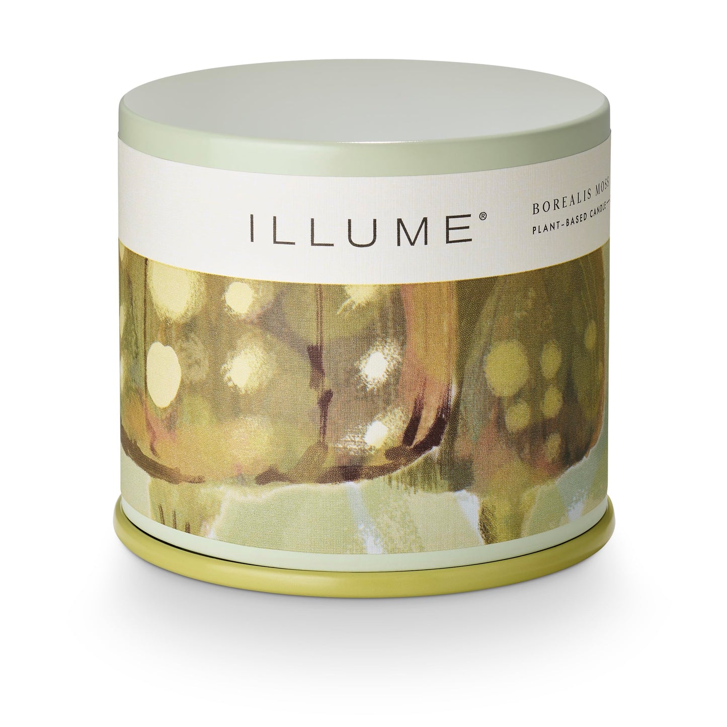 Illume Beautifully Done Borealis Moss Vanity Tin Scented Candle
