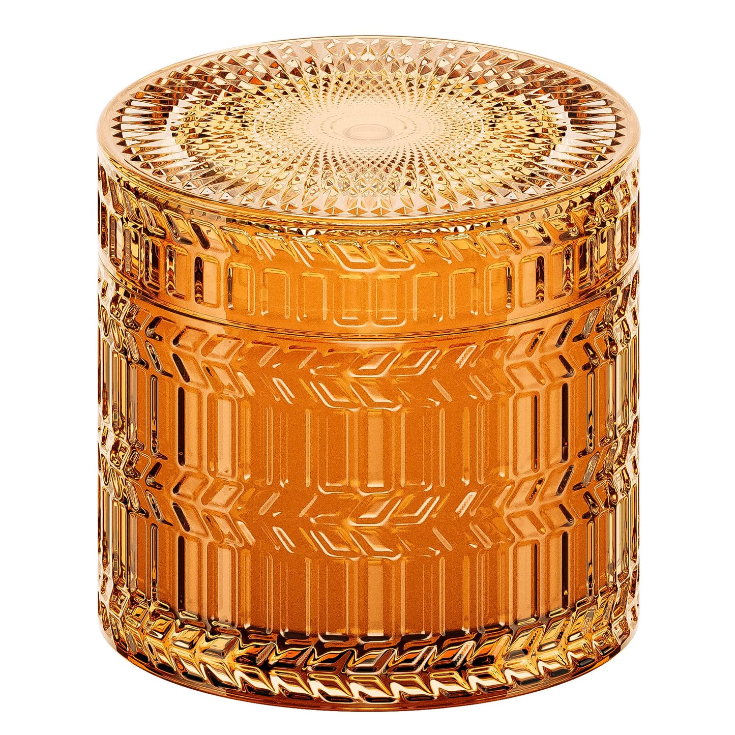 Hidden Label Zesty Bergamot Scented Candles for Home Scented, Candle Gifts for Women,Crackling Wood Wick Soy Candles, 7.4oz Glass Decorative Jar