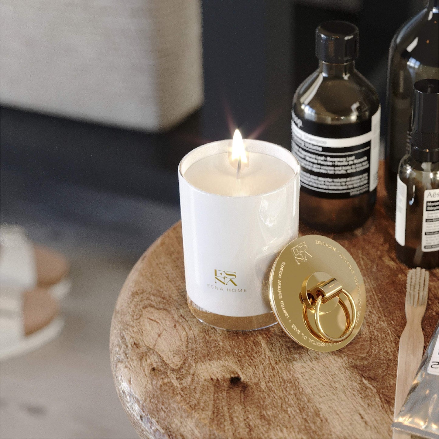 Luxury Scented Candle Aromatherapy Candles for Home Scented 100% Natural Soy Candles Hand Poured Vegan Wax Holiday Candles Gift for Christmas Home Decor Gifts for Women 8.8oz Long Lasting Slow Burn