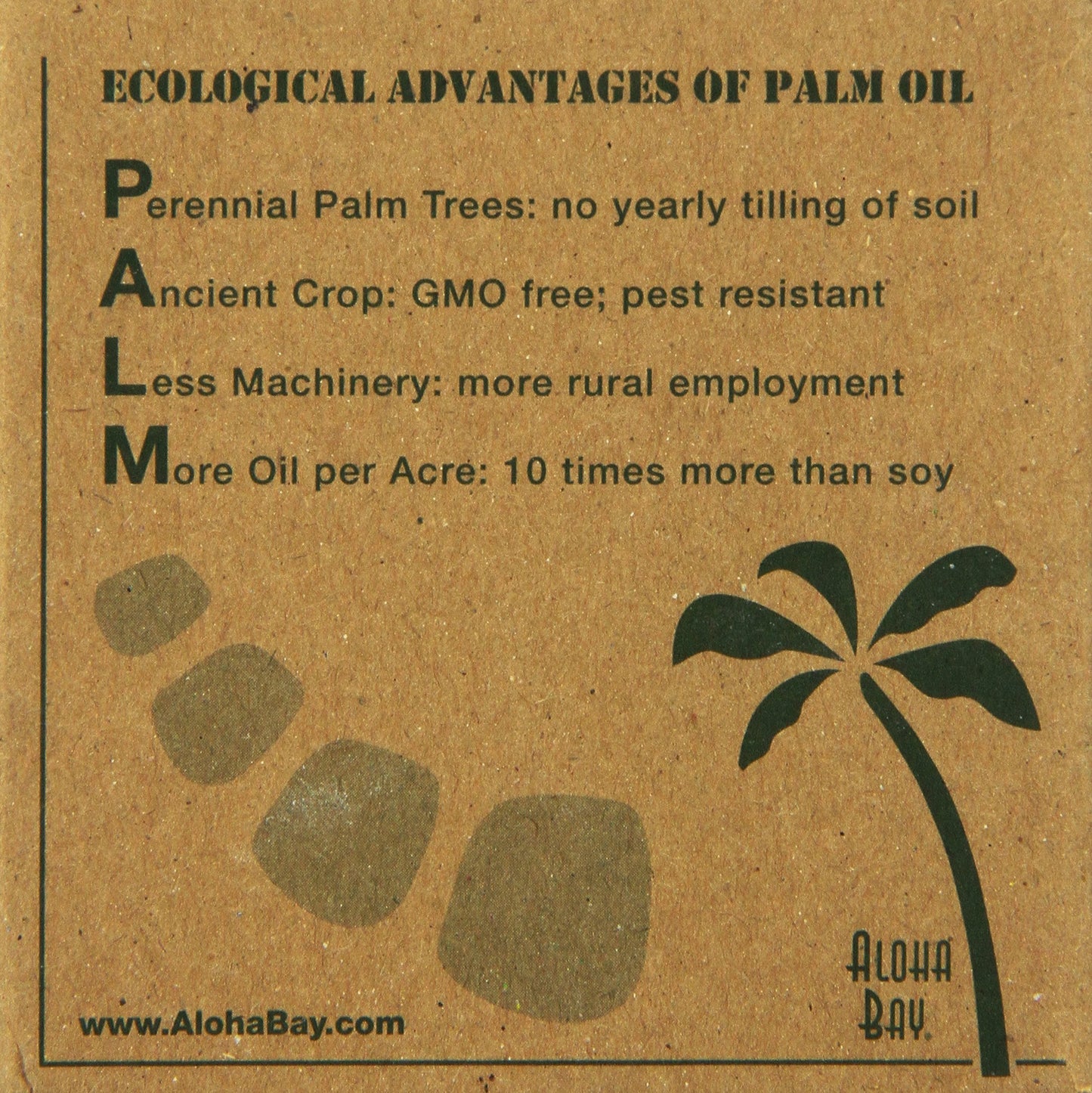 Aloha Bay Palm Wax Tea Lights with Aluminum Holder Cream Candles, 12 Count